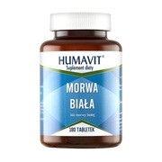 Humavit Morwa Biała, tabletki, 180 szt.
