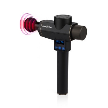 Medivon Gun Bandit, perkusyjny masażer ręczny do ciała, pistolet masujący, 1 szt.