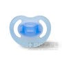 Bibi, smoczek, uspokajający, ortodontyczny, (0-2m), New Born, niebieski, 1 szt