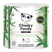 Cheeky panda, papier toaletowy z bambusa, trójwarstwowy, 4 szt.