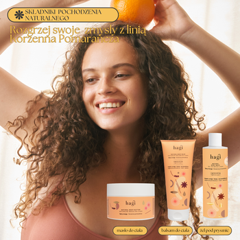Hagi Natural, Korzenna Pomarańcza, Balsam do ciała regenerujący, 200 ml