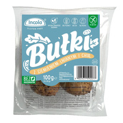 Incola, bezglutenowe bułki z siemieniem i chia, 2 x 50 g