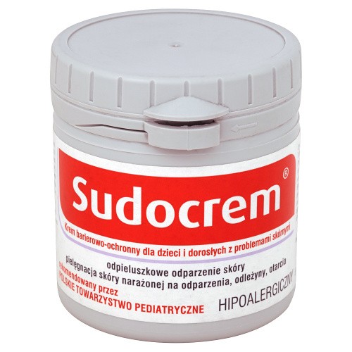Sudocrem, krem antyseptyczny dla dzieci i dorosłych z problemami