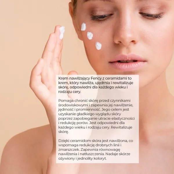 Крем для лица Fency Moisturizer Cream увлажняющий, с церамидами, 100 мл — фото 6