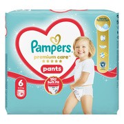 Pampers Premium Care Pants 6 (15+ kg), pieluchomajtki jednorazowe, 31 szt.