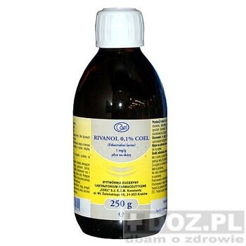 Rivanolum roztwór 0.1%, (Coel) 250 g