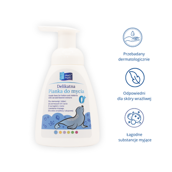 Skarb Matki, pianka do mycia dla niemowląt i dzieci, 250 ml