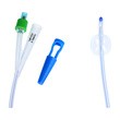Zarys, urologiczny cewnik Foley'a, dwudrożny z plastikową zastawką i znacznikiem kontrastu, CH 14/5-10 ml, 1 szt.