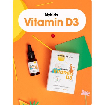 Health Labs MyKids Vitamin D3, krople, 9,7ml