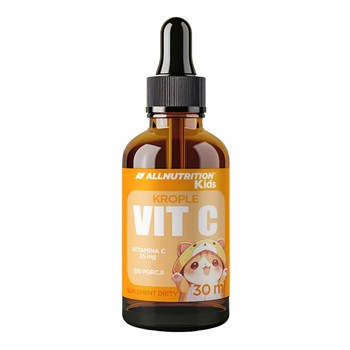 Allnutrition Kids Vit C, krople, 30 ml