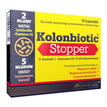 Olimp Kolonbiotic Stopper, kaps., 10 szt