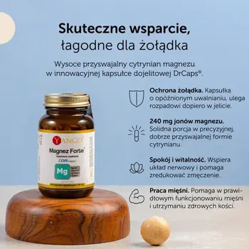 Yango Magnez Forte, kapsułki, 60 szt.