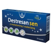 Destresan sen z melatoniną i walerianą, kapsułki, 30 szt. https://azcdn.doz.pl/image/d/product/a09004cd-scale-180x180.png