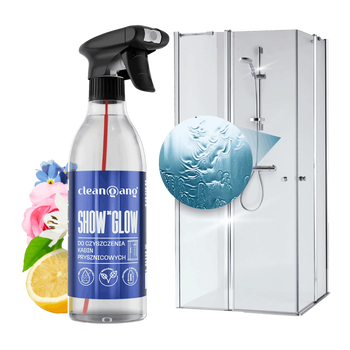 Cleangang Show*Glow, środek do czyszczenia kabin prysznicowych, 500 ml
