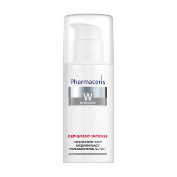 Pharmaceris W Depigment Intense, krem rozjaśniający przebarwienia na noc, 50 ml