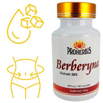 Proherbis Berberyna, kapsułki, 60 szt.