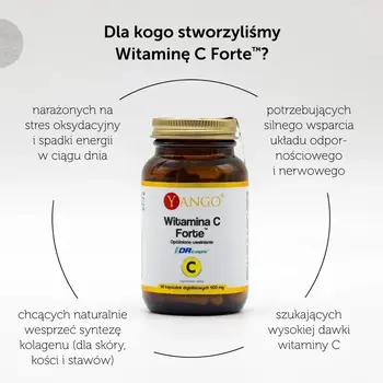 Yango Witamina C Forte, kapsułki, 60 szt.
