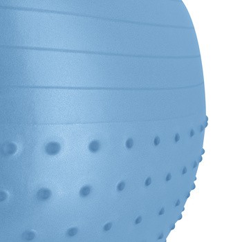 Spokey, Half Fit, piłka gimnastyczna z częścią do masażu, 65 cm