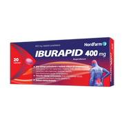 Iburapid, 400 mg, tabletki powlekane, 20 szt.