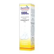 Ascorvita, 1000 mg, tabletki musujące, 20 szt.