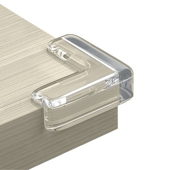 Sipo, silikonowe zabezpieczenia do narożników mebli, L-kształt, 12 szt.