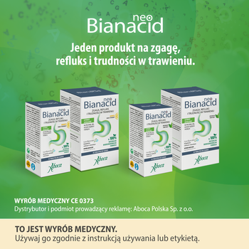 NeoBianacid Nadkwaśność i Refluks, tabletki do ssania, 14 szt.
