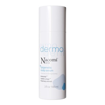 Nacomi Next LVL Dermo, epigenetyczne serum do skóry głowy, zapobiegające wypadaniu włosów i zagęszczające, 100 ml