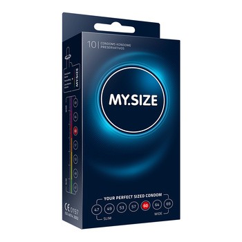 MY.SIZE, prezererwatywy, rozmiar 60 mm, 10 szt.