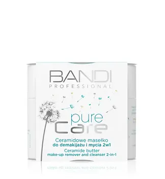 Bandi Pure Care, ceramidowe masełko do demakijażu i mycia 2w1, 45 ml