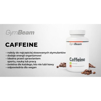 GymBeam Kofeina, tabletki, 90 szt.