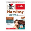 Doppelherz aktiv Na włosy + Biotyna, kapsułki, 30 szt.