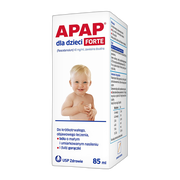 Apap dla dzieci forte, 40 mg/ml, zawiesina doustna, 85 ml