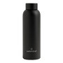 Waterdrop, stalowa butelka termiczna, czarny mat, poj. 600 ml, 1 szt.