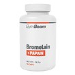 GymBeam Bromelaina+Papaina, kapsułki, 90 szt.