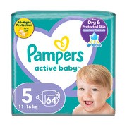 Pampers Active Baby 5 (11−16 kg), pieluszki jednorazowe, 64 szt. https://azcdn.doz.pl/image/d/product/64e6ee29-scale-180x180.png