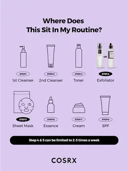 Cosrx AHA 7 Whitehead Power Liquid, esencja złuszczająca do twarzy, 100 ml