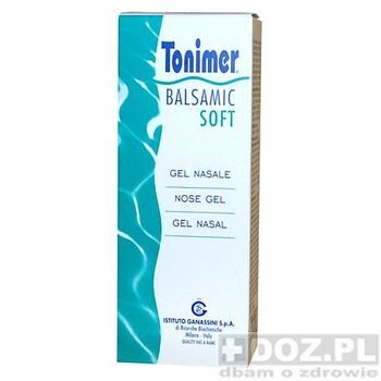 Tonimer Balsamic Soft, żel, do nosa, 15 ml