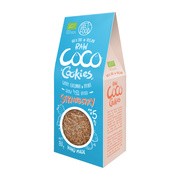 Diet-Food, Bio Ciasteczka Kokosowe Truskawka, 80 g