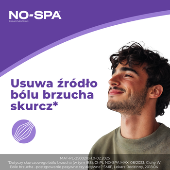 No-Spa Max, 80 mg, tabletki powlekane, 48 szt.