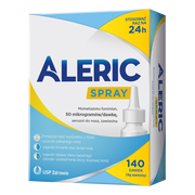 Aleric Spray 140 dawek, spray do nosa, na katar alergiczny u dorosłych