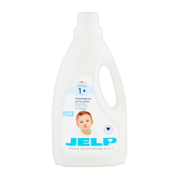 JELP 1+ Żel do prania białego, 1,5 l