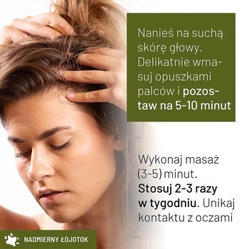 Sylveco Dermo Nadmierny łojotok, peeling kwasowy do skóry głowy, 145 ml