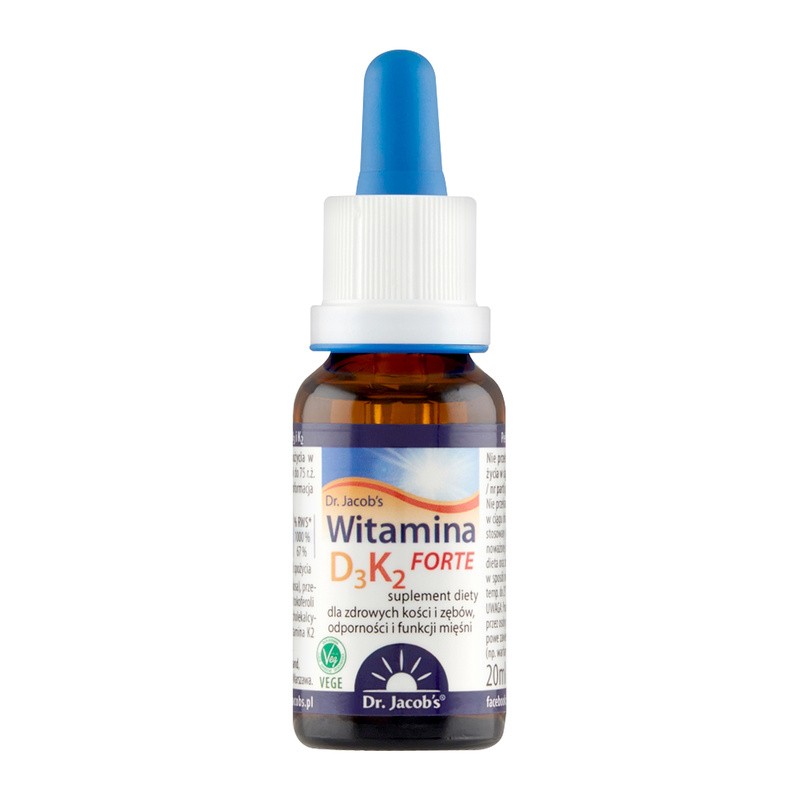 Dr. Jacob's Vitamin D3K2, 20 ml Lösung