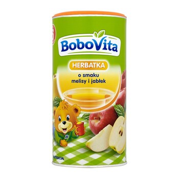 BoboVita, herbatka o smaku melisy i jabłek, 200 g
