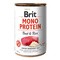 Brit Mono Protein Beef & Rice, monobiałkowa karma mokra dla psów dorosłych, 400 g