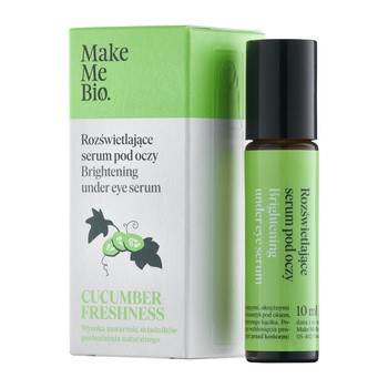Make Me Bio Cucumber Freshness, rozświetlające serum pod oczy (roller), 10 ml