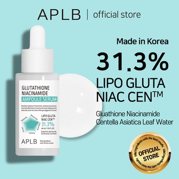 APLB Glutathione Niacinamide Ampoule, serum rozjaśniające do twarzy z glutationem i niacynamidem, 40 ml