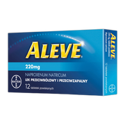 Aleve, 220 mg, tabletki powlekane, 12 szt.