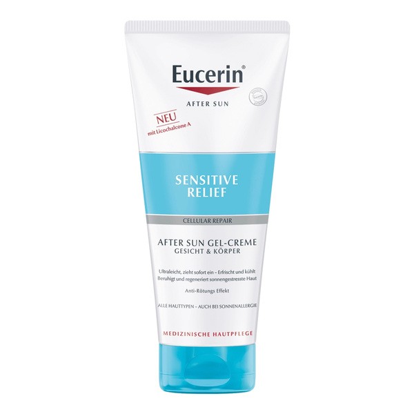 Eucerin Eucerin After Sun, Gel-Creme beruhigend nach dem Sonnenbad, 200 ml — Inhaltsstoffe und Bewertung
