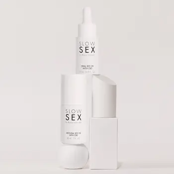 Bijoux Indiscrets Oral Sex oil with CBD, relaksujący olejek do seksu oralnego z CBD, 15 ml